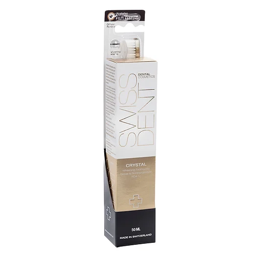 Swissdent Crystal Combo Pack (Crystal 50Ml, Toothbrush)